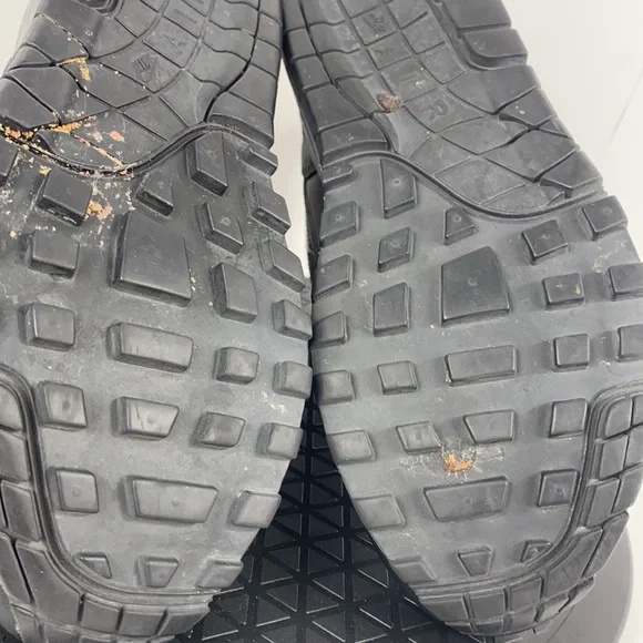 Nike Air Max 1 Mid Sneakerboot Black Water Repel 807307-001 Women’s Size 7 - Picture 12 of 14